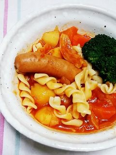 あったか♪簡単トマト煮込み-レシピのメイン写真