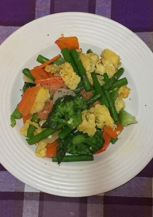 とってもカラフル♡洋風野菜炒め-レシピのメイン写真