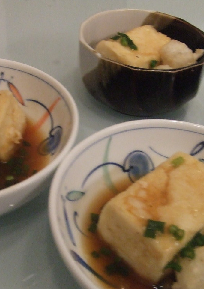 おまけつき♪揚げ出し豆腐-レシピのメイン写真