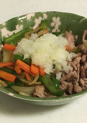 豚肉 野菜 ポン酢-レシピのメイン写真