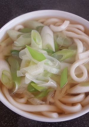 男ネギうどん(インフル対応)-レシピのメイン写真