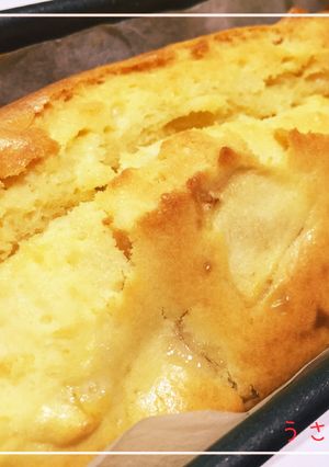 リンゴとさつまいもの素朴な田舎ケーキ-レシピのメイン写真