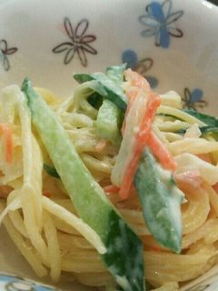 簡単*副菜にサラスパ♪-レシピのメイン写真
