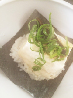 韓国風豆腐のり巻き-レシピのメイン写真
