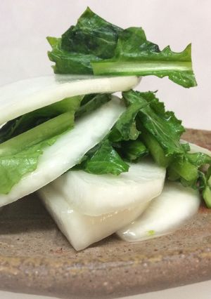 創味シャンタンで ♪白カブ即席漬け-レシピのメイン写真