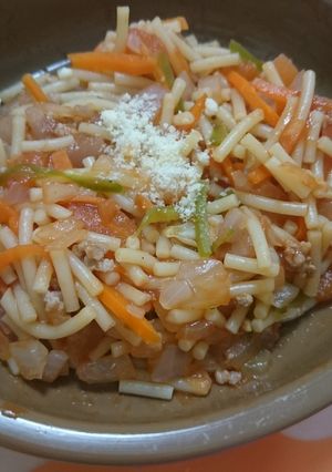 離乳食完了期☆うまうまナポリタン-レシピのメイン写真
