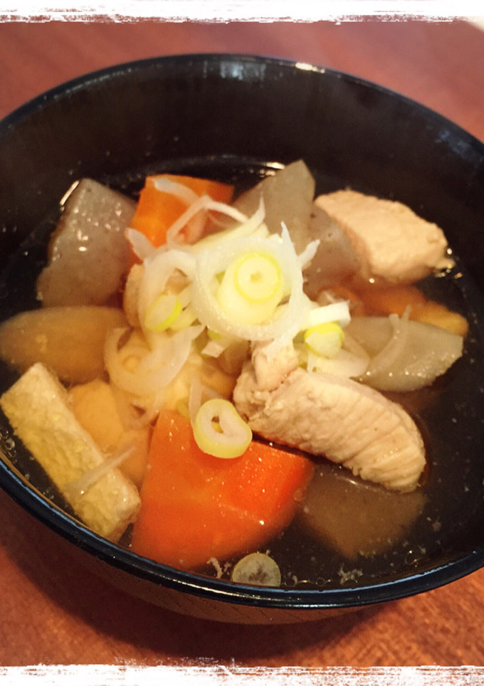 お出汁で基本のけんちん汁-レシピのメイン写真