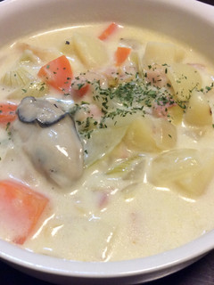 牡蠣のクラムチャウダー-レシピのメイン写真