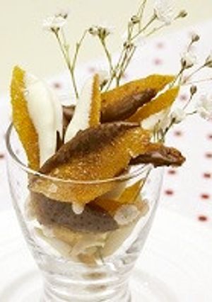 柚子のピールチョコ-レシピのメイン写真