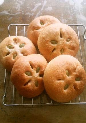 かぼちゃあんパン-レシピのメイン写真