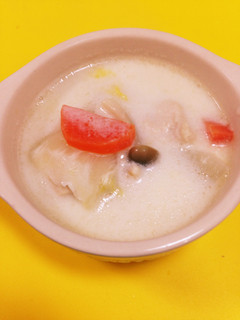 ミルクスープ〜牛乳と余った野菜で-レシピのメイン写真