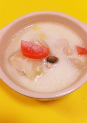 ミルクスープ〜牛乳と余った野菜で-レシピのメイン写真