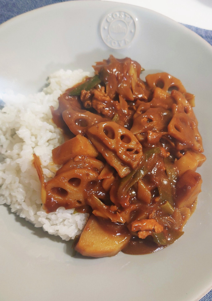長芋とれんこんの和風カレー❀-レシピのメイン写真