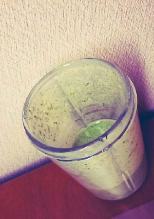 バナナほうれん草ヨーグルトのスムージー-レシピのメイン写真