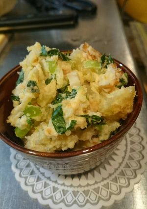 残り物で簡単！和風ポテトサラダ-レシピのメイン写真