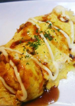 かんたん10分♪豚ぺい焼き風オムレツ-レシピのメイン写真