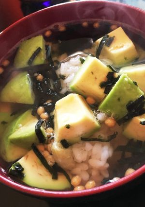 簡単美容食！？アボカド茶漬け丼-レシピのメイン写真