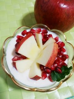 リンゴの飾り切り☆蝶々♪-レシピのメイン写真