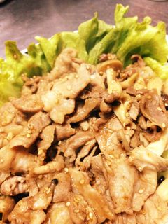 我が家の焼肉のたれ炒め①,-レシピのメイン写真