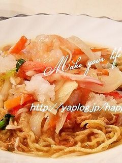 海鮮・みぞれ☆あんかけ焼きそば-レシピのメイン写真