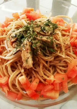 ハーブチキンと大根のサラダパスタ-レシピのメイン写真