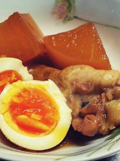 大根と鶏と玉子の煮物-レシピのメイン写真