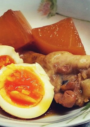 大根と鶏と玉子の煮物-レシピのメイン写真