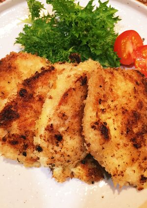 サクサクしっとり♡鶏胸肉のヘルシーカツ-レシピのメイン写真
