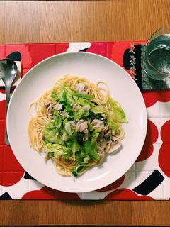 キャベツ消費ペペロンチーノ エスニック風-レシピのメイン写真