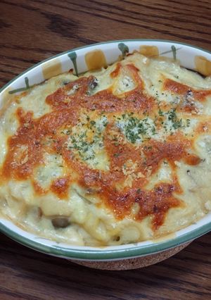 きのこたっぷり豆乳味噌グラタン-レシピのメイン写真