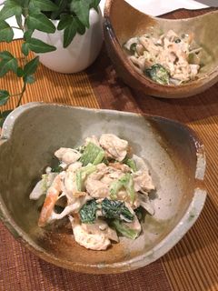 冬のお野菜&ささみサラダ-レシピのメイン写真
