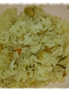 やさい豆で炊き込みご飯-レシピのメイン写真