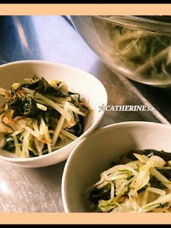 ☆白菜&水菜のマリネ風サラダ☆-レシピのメイン写真