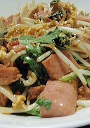 スパムの炒め物-レシピのメイン写真