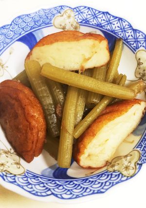 春の味.:*･✿ 蕗と薩摩揚げの煮物-レシピのメイン写真