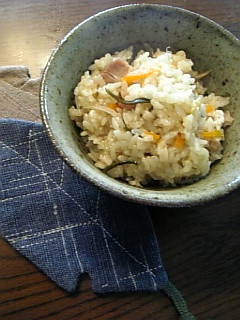 ♪鶏ごぼうの炊き込みごはん♪-レシピのメイン写真
