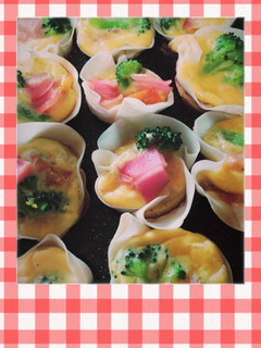 たこ焼き器で簡単キッシュ-レシピのメイン写真