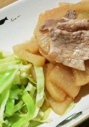 豚肉と大根の簡単炒め煮☆-レシピのメイン写真