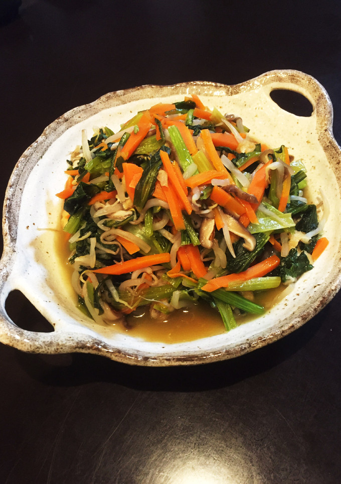 鍋の残り野菜の煮びたし-レシピのメイン写真