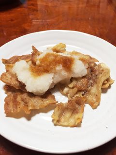 かりかり豚肉の大根おろし添え-レシピのメイン写真