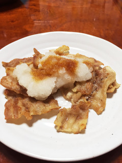 かりかり豚肉の大根おろし添え-レシピのメイン写真