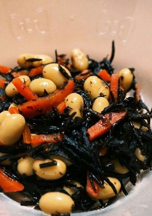 童心にかえるため…給食のひじき煮再現！-レシピのメイン写真