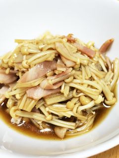 簡単★レンジでえのきポン酢-レシピのメイン写真