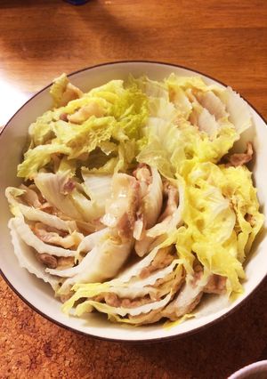簡単&超おいしい♡白菜と豚バラの重ね蒸し-レシピのメイン写真
