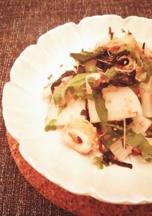 パクパク大根サラダ〈ダイエット〉-レシピのメイン写真