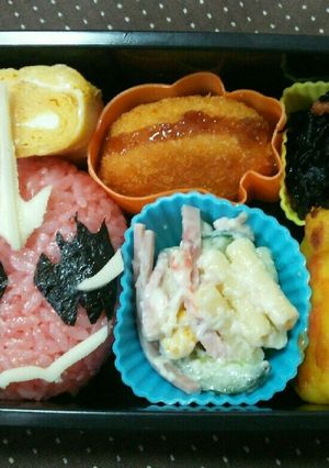 キャラ弁 仮面ライダーゴースト 闘魂B魂-レシピのメイン写真