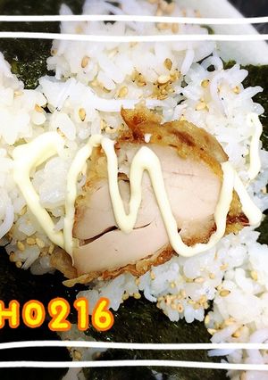 コッテリ美味しい♩ざんぎ手巻き☆離乳食も-レシピのメイン写真