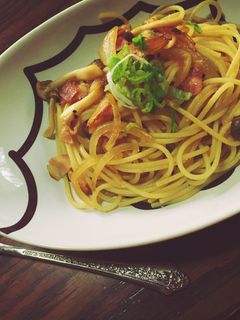 しめじとベーコンの和風パスタ-レシピのメイン写真
