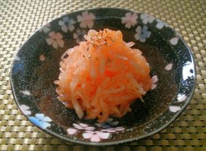 韓国料理やさんの大根ナムル～ピビンパに～-レシピのメイン写真