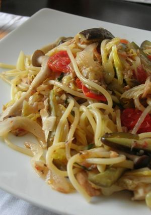 簡単☆ヘルシー☆残り野菜のパスタ-レシピのメイン写真